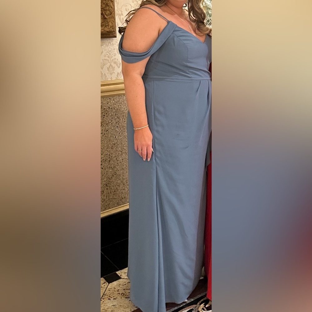 Formal evening or bridesmaids dress from David’s Bridal